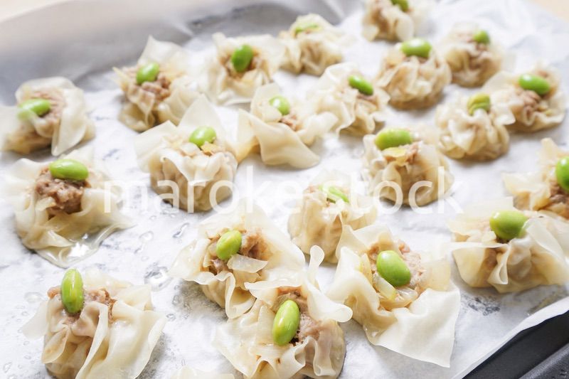 手作りのシュウマイ