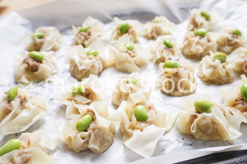 手作りのシュウマイ