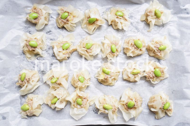 手作りのシュウマイ