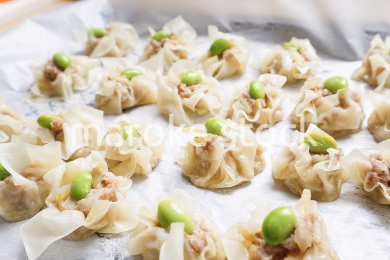 手作りのシュウマイ