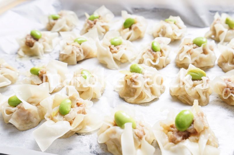 手作りのシュウマイ