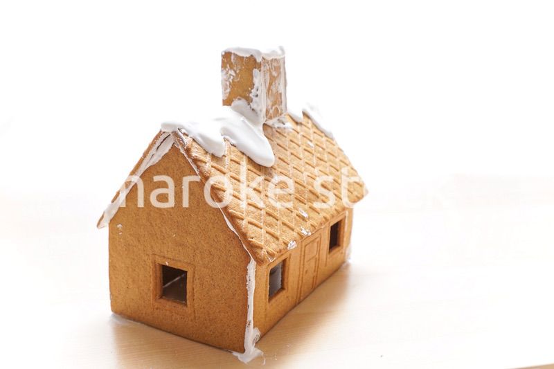 手作りのお菓子の家