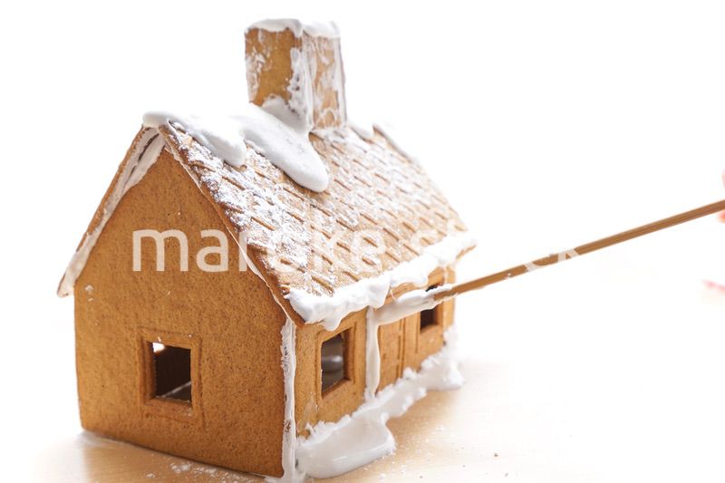 お菓子の家づくり