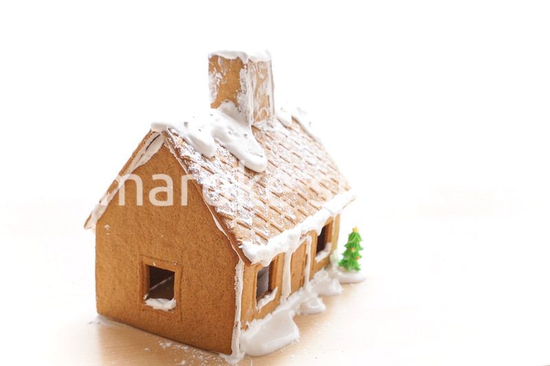 手作りのお菓子の家