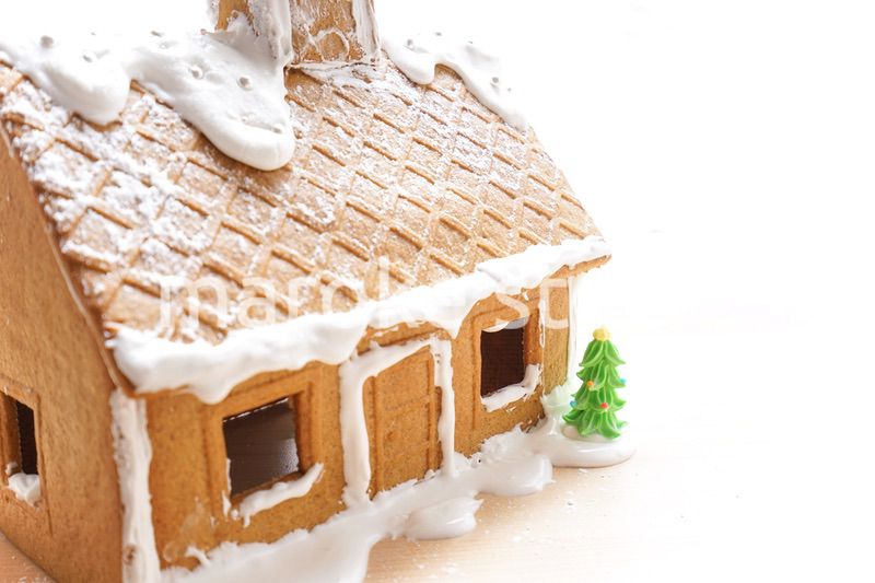 手作りのお菓子の家