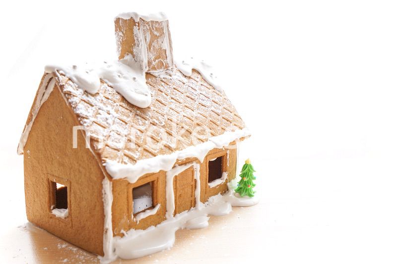 手作りのお菓子の家