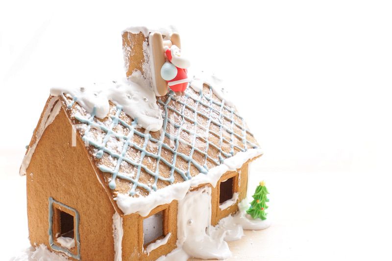 手作りのお菓子の家