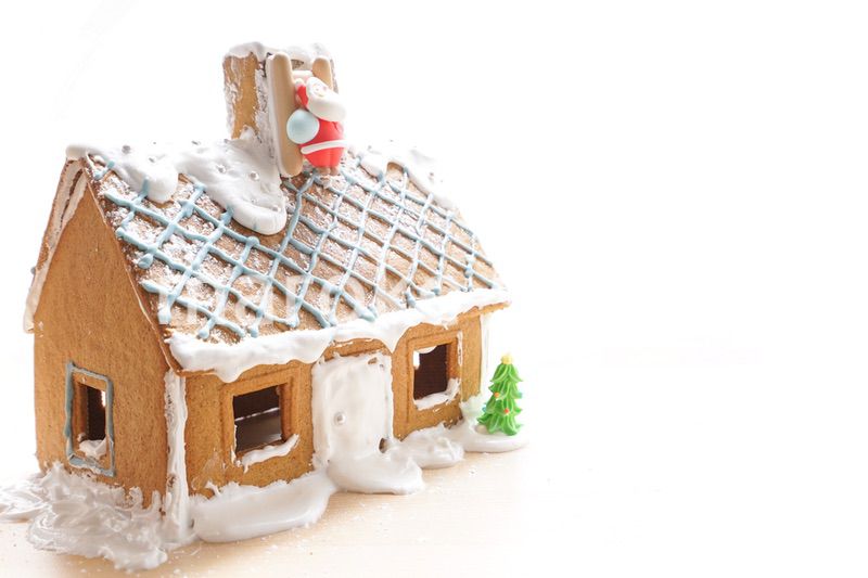 手作りのお菓子の家