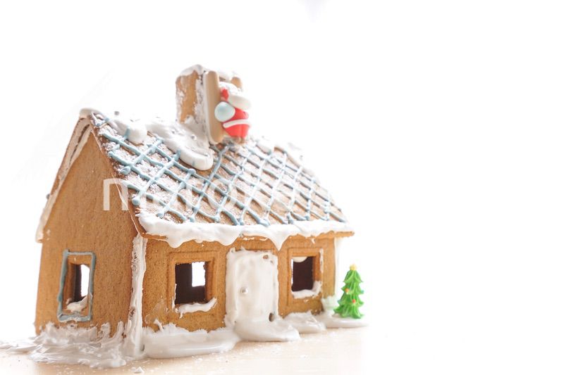 手作りのお菓子の家