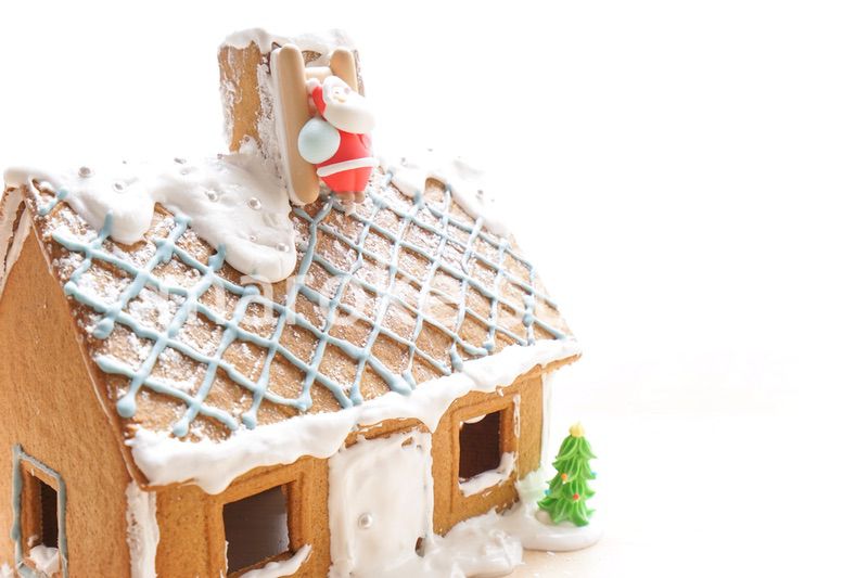 手作りのお菓子の家