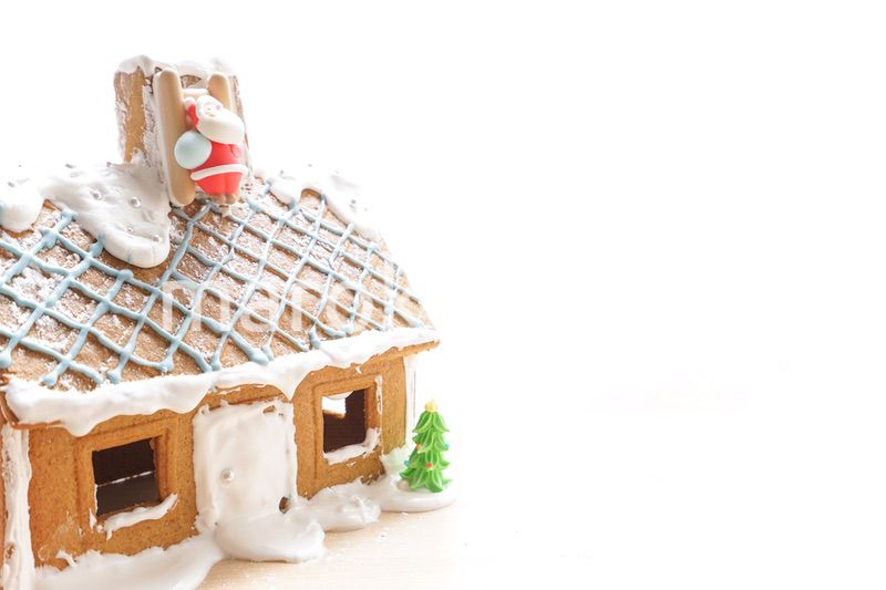 手作りのお菓子の家