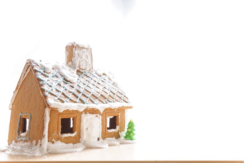 手作りのお菓子の家