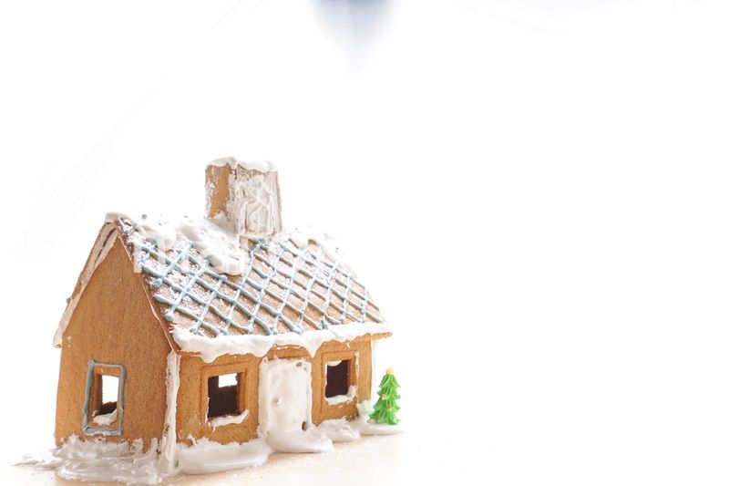 手作りのお菓子の家