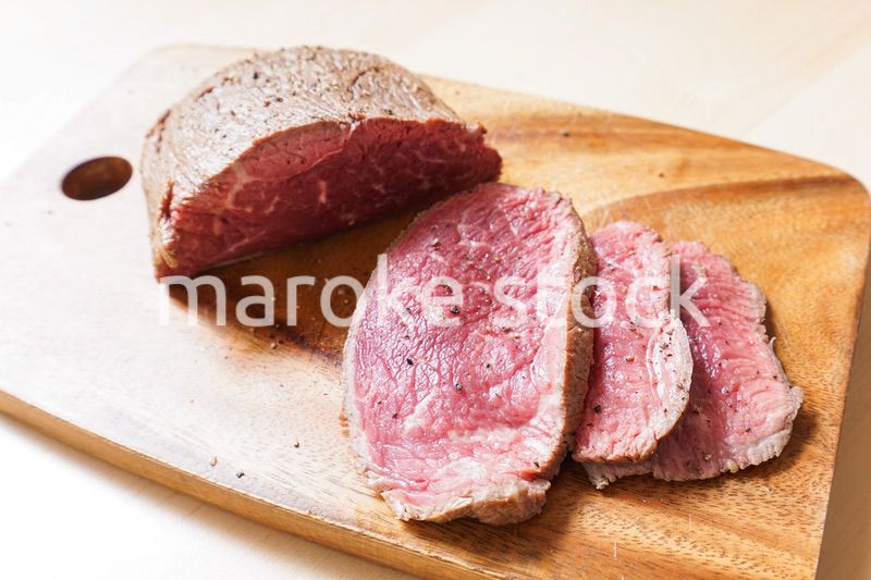 手作りのローストビーフ