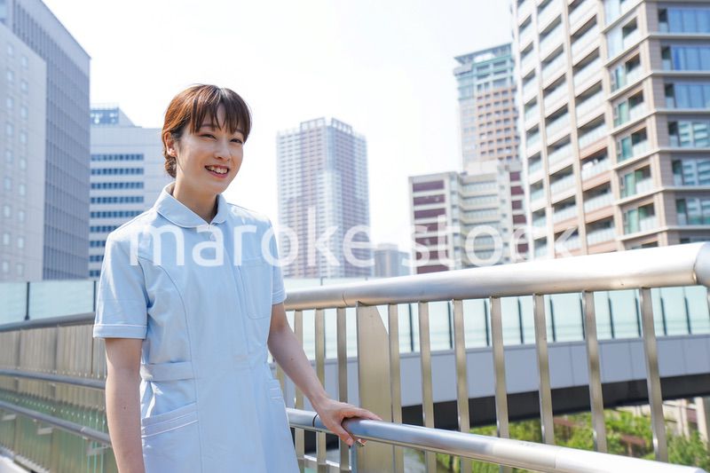 都会の看護師