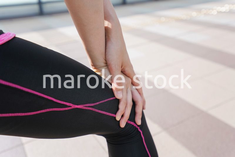 Young woman exercise