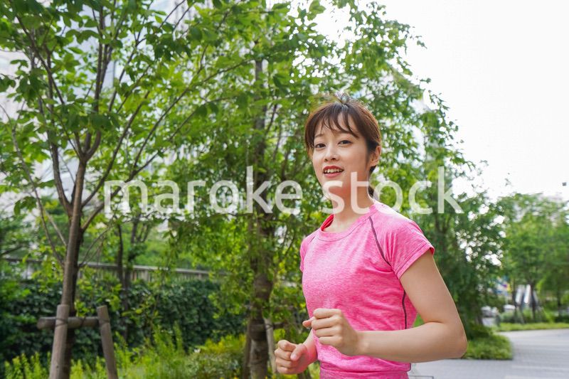 Young woman exercise