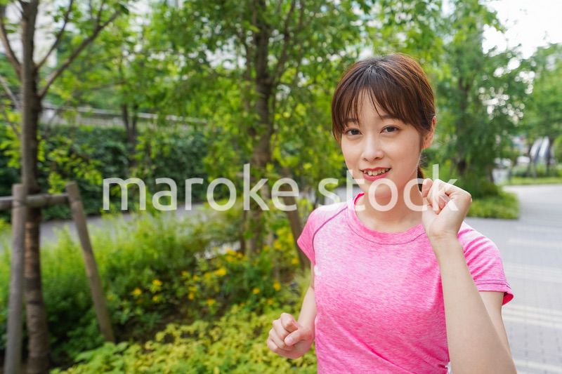 Young woman exercise