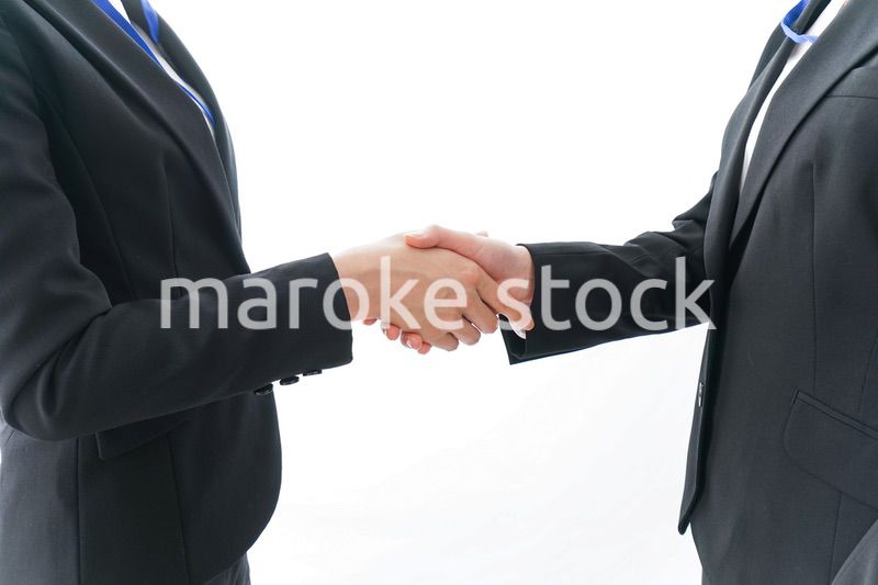 握手をするビジネスパーソン