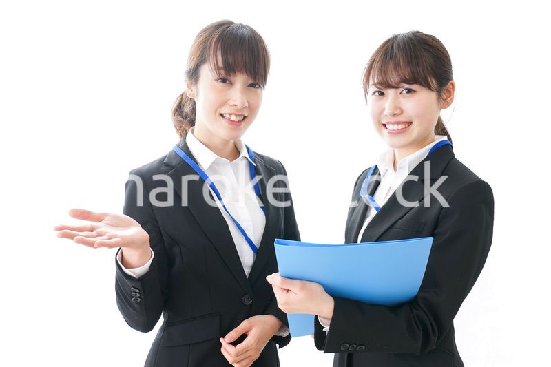 打ち合わせをするビジネスウーマン