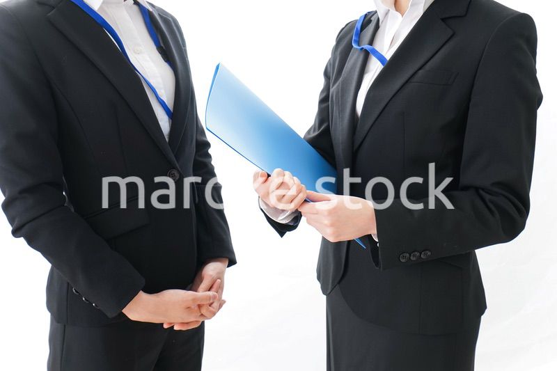 打ち合わせをするビジネスウーマン