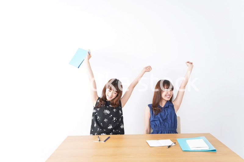 テストから解放される学生