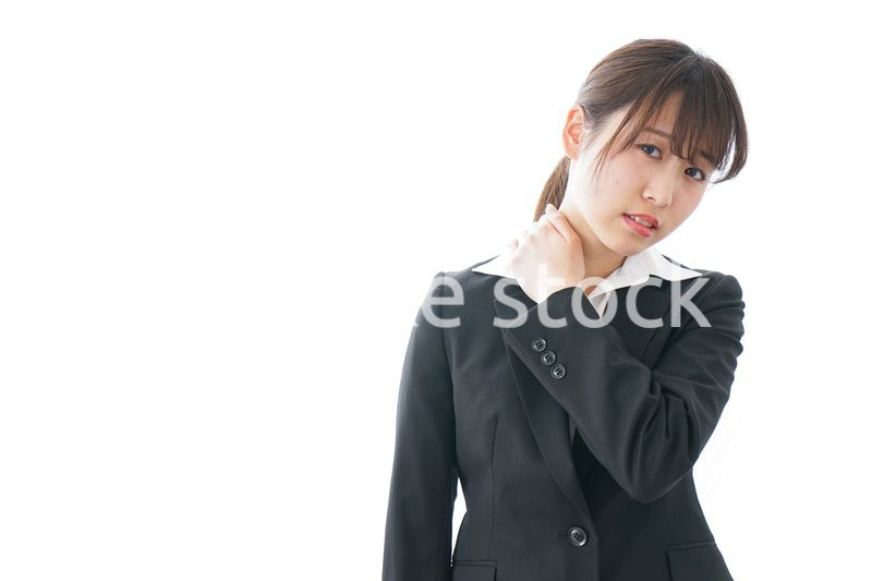 肩こりに苦しむビジネスパーソン