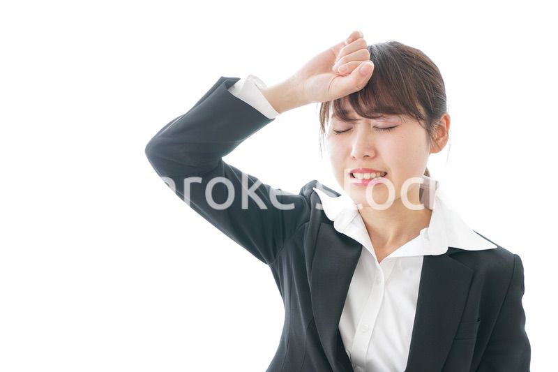 発熱するビジネスパーソン