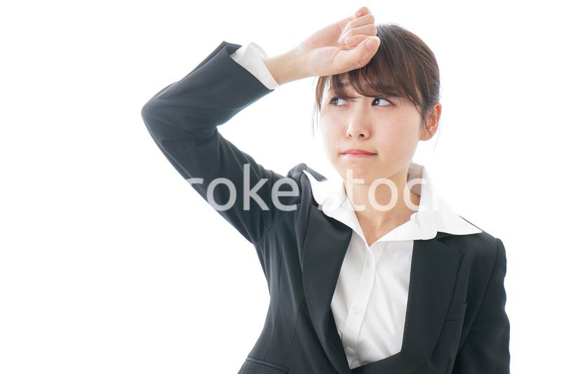 発熱するビジネスパーソン