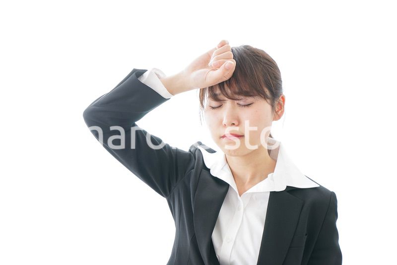 発熱するビジネスパーソン