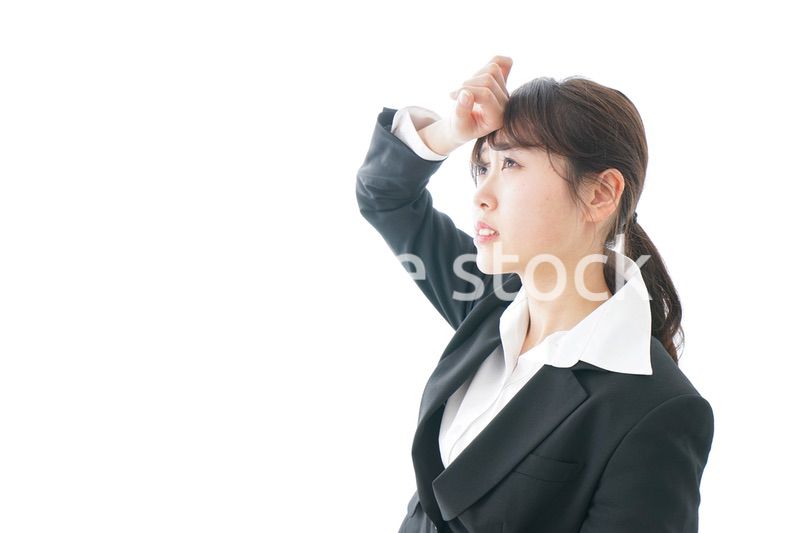 発熱するビジネスパーソン