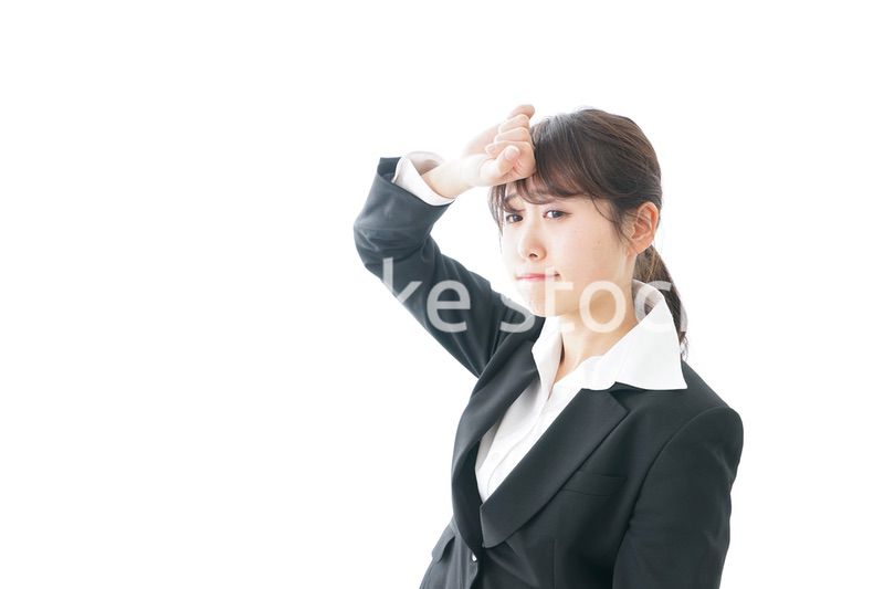 発熱するビジネスパーソン