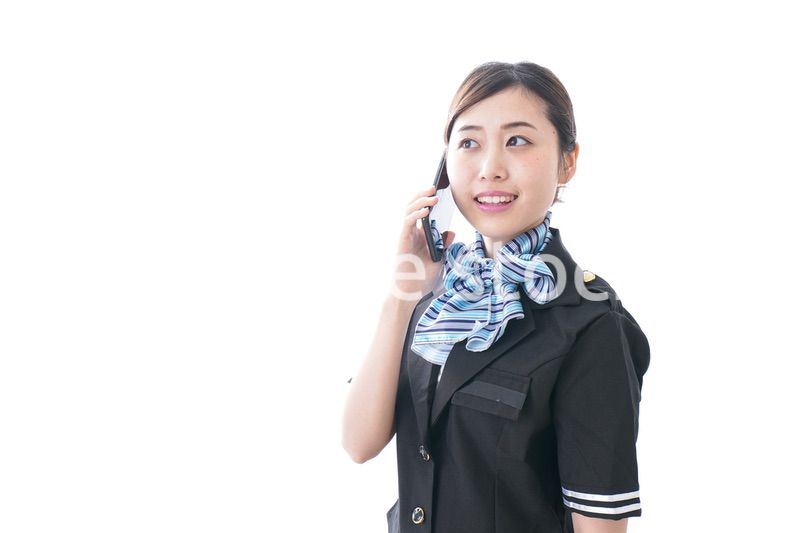 電話 キャビンアテンダント