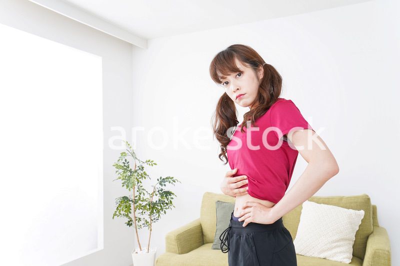 ダイエットする女性