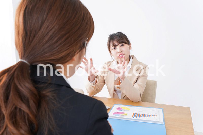 会議をするビジネスパーソン