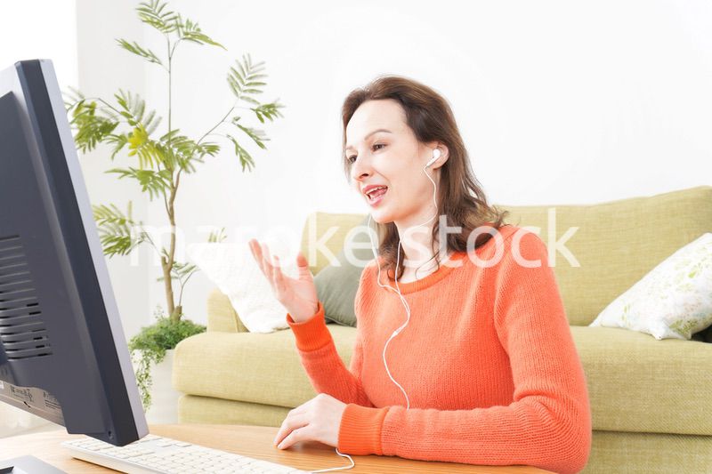 オンライン英会話・インターネット授業・ネイティブ英会話イメージ