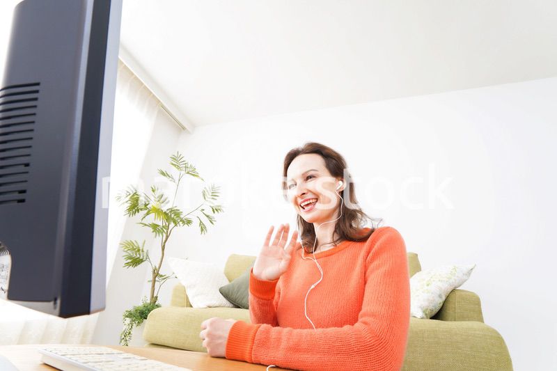 オンライン英会話・インターネット授業・ネイティブ英会話イメージ