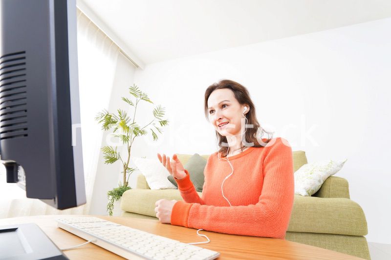 オンライン英会話・インターネット授業・ネイティブ英会話イメージ