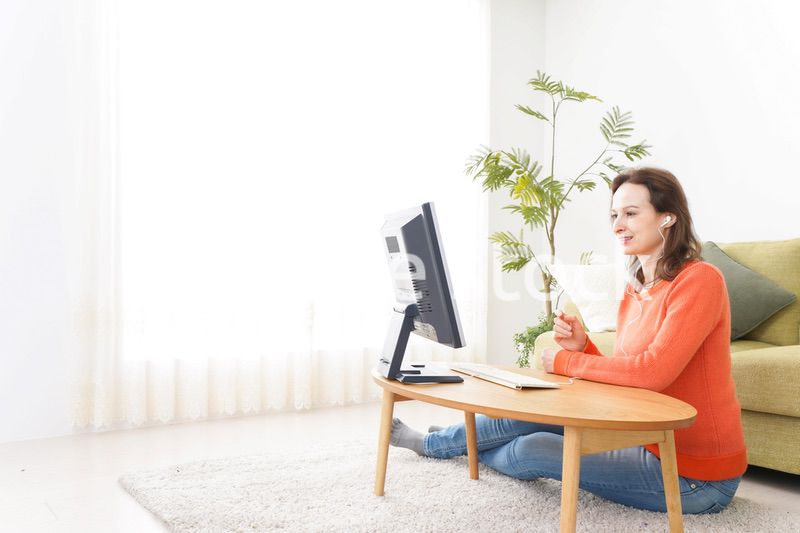 オンライン英会話・インターネット授業・ネイティブ英会話イメージ