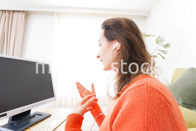 オンライン英会話・インターネット授業・ネイティブ英会話イメージ