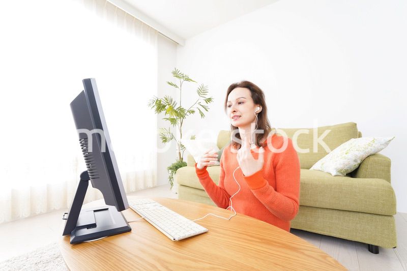 オンライン英会話・インターネット授業・ネイティブ英会話イメージ