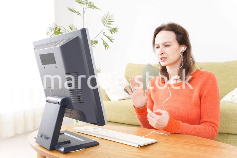 オンライン英会話・インターネット授業・ネイティブ英会話イメージ