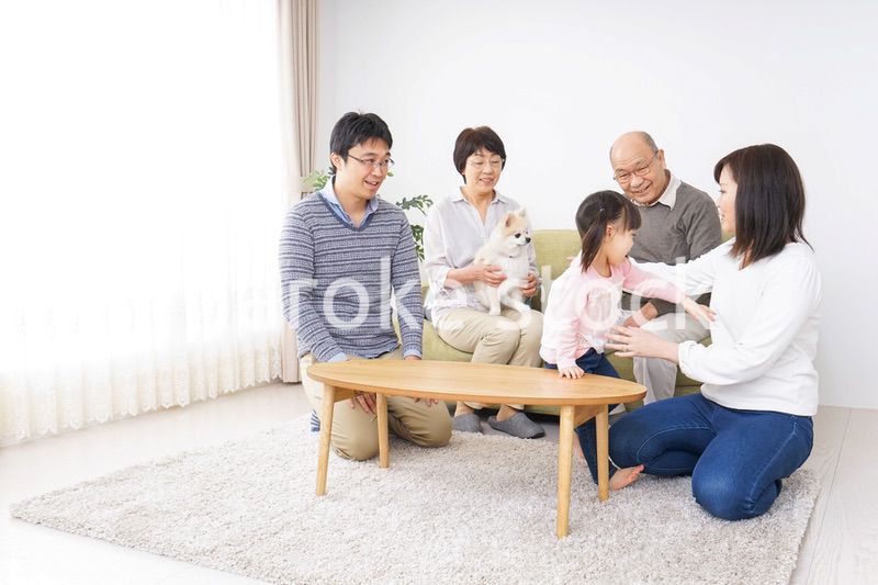 幸せなファミリー