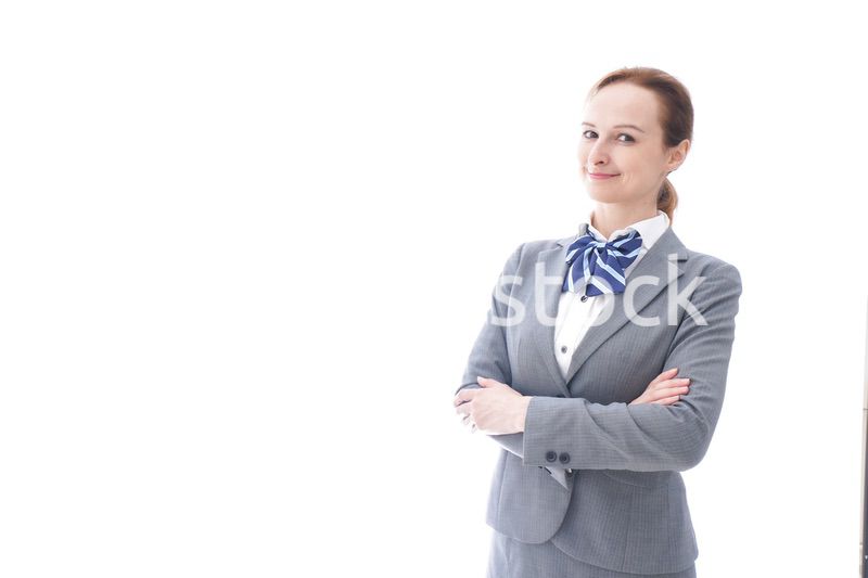 制服を着た外国人留学生