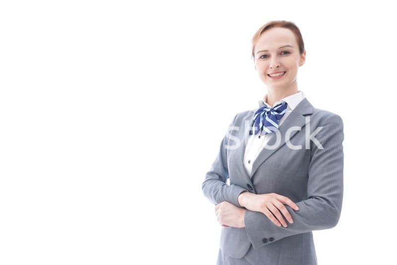 制服を着た外国人留学生