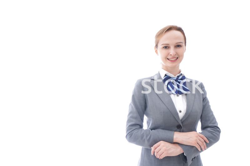 制服を着た外国人留学生