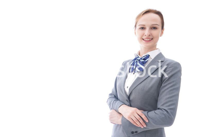 制服を着た外国人留学生