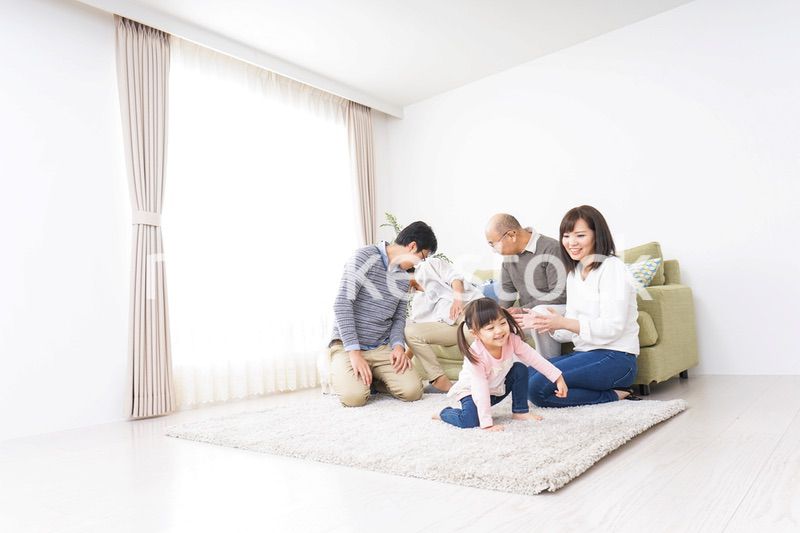 幸せなファミリー