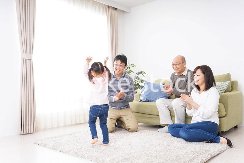 幸せなファミリー