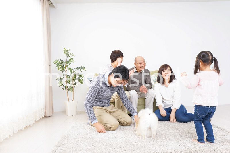 幸せなファミリー